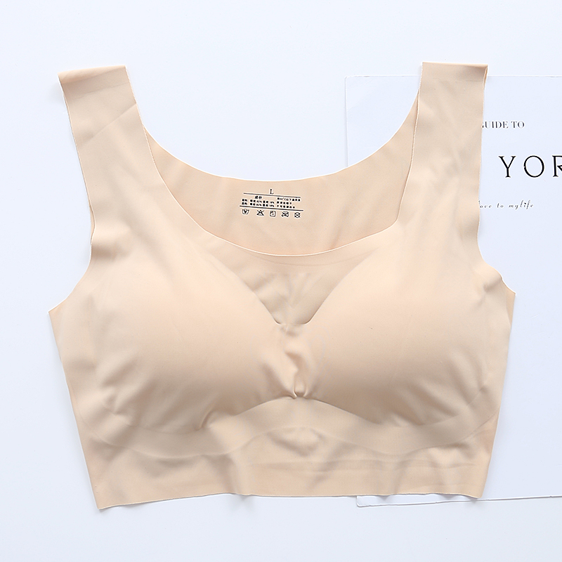 Một đồ lót da miễn womens thân áo ngực chống sốc ngủ áo ngực không thể thao vòng thép vest.