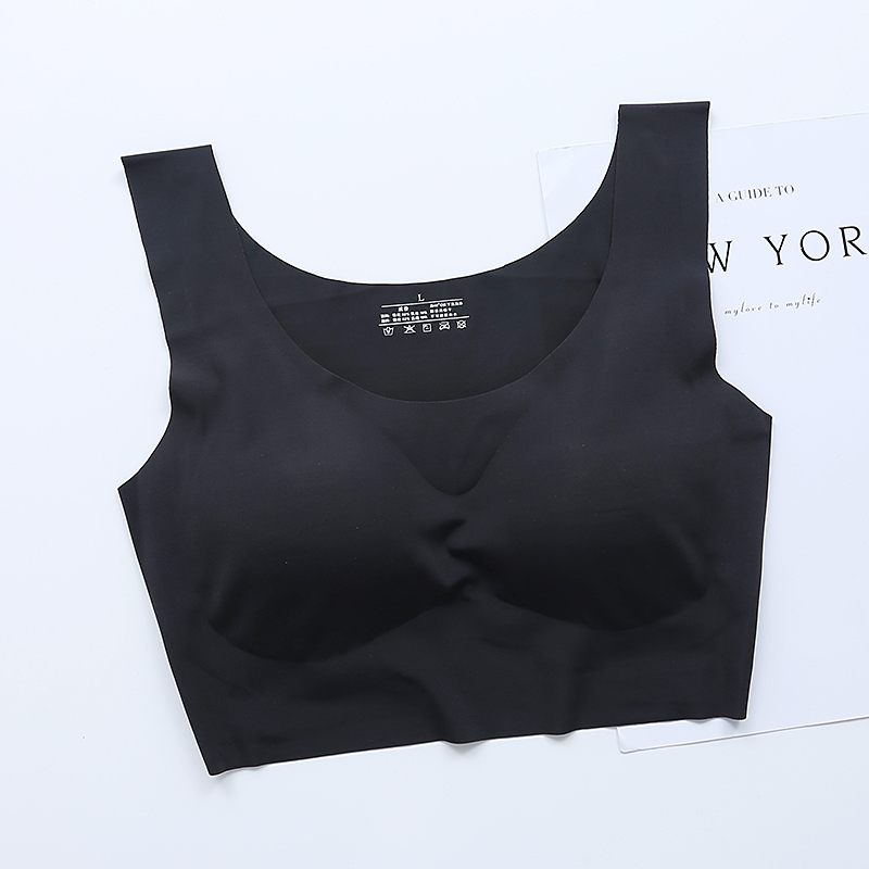 Một đồ lót da miễn womens thân áo ngực chống sốc ngủ áo ngực không thể thao vòng thép vest.