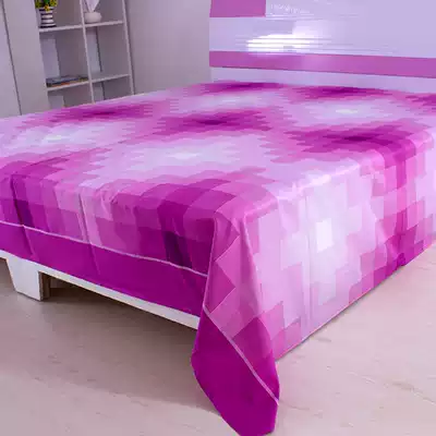 Cotton linen single cotton double mono-reactive printing clearance 1 5 m 1 8 meters bed not ball