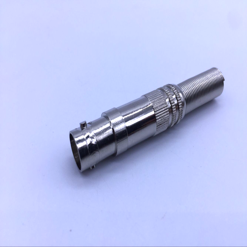 Pure copper core BNC mother head welding head monitoring line camera Q9 mother head 75-3-5 video camera SDI wire connecting head