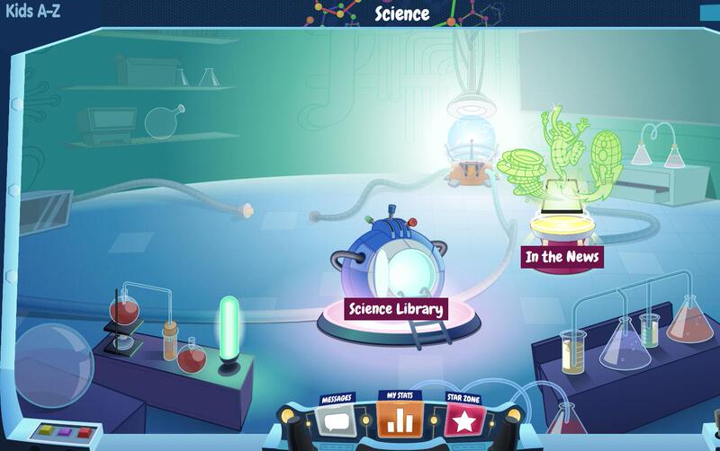 Raz Kids' Science A-Z Science Online Graded Reading Program for Students Is Available at Any Time