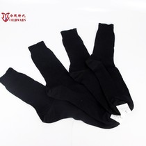 Russian military socks Russian military fans Public VKBO black spring and autumn cotton socks sweat-absorbing breathable belt heel