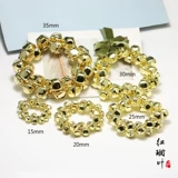 Колокольчик, подвеска, золотое кольцо ручной работы