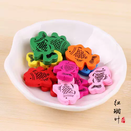 DIY Аксессуар с аксессуарами, ручка, деревянный браслет из бисера, детское ожерелье и браслет, мультяшная цветная карта, бусины