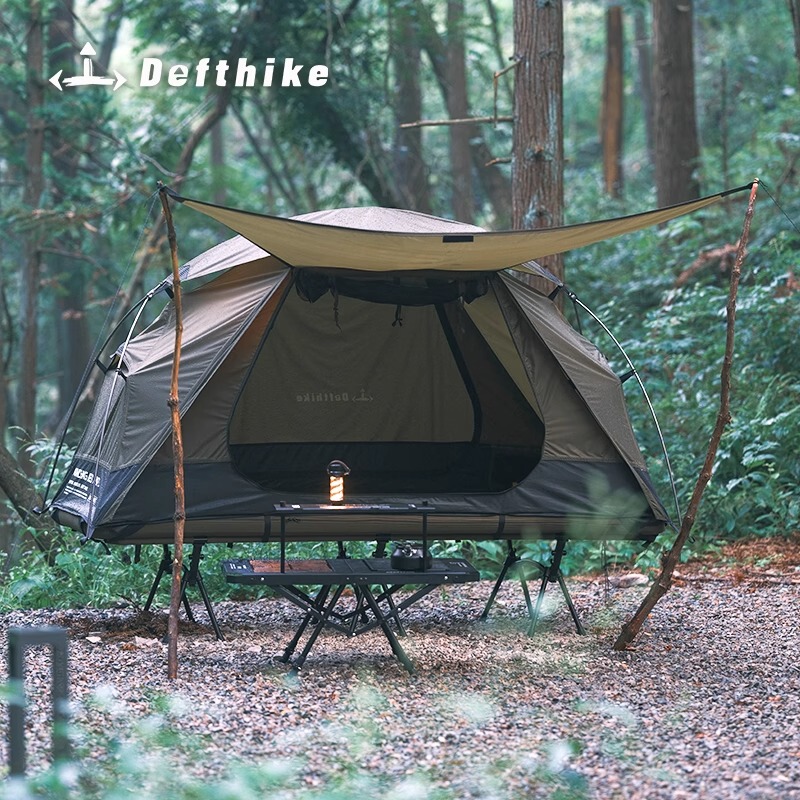 Difeike Oasis Outdoor Camping Bed Integrated Tent Motorcycle Travel Single-Person Elevated Tent Rainproof Fishing Portable Camping Difeike Oasis Outdoor Camping Bed Integrated Tent Motorcycle Travel Single-Person Elevated Tent Rainproof Fishing Portable Camping