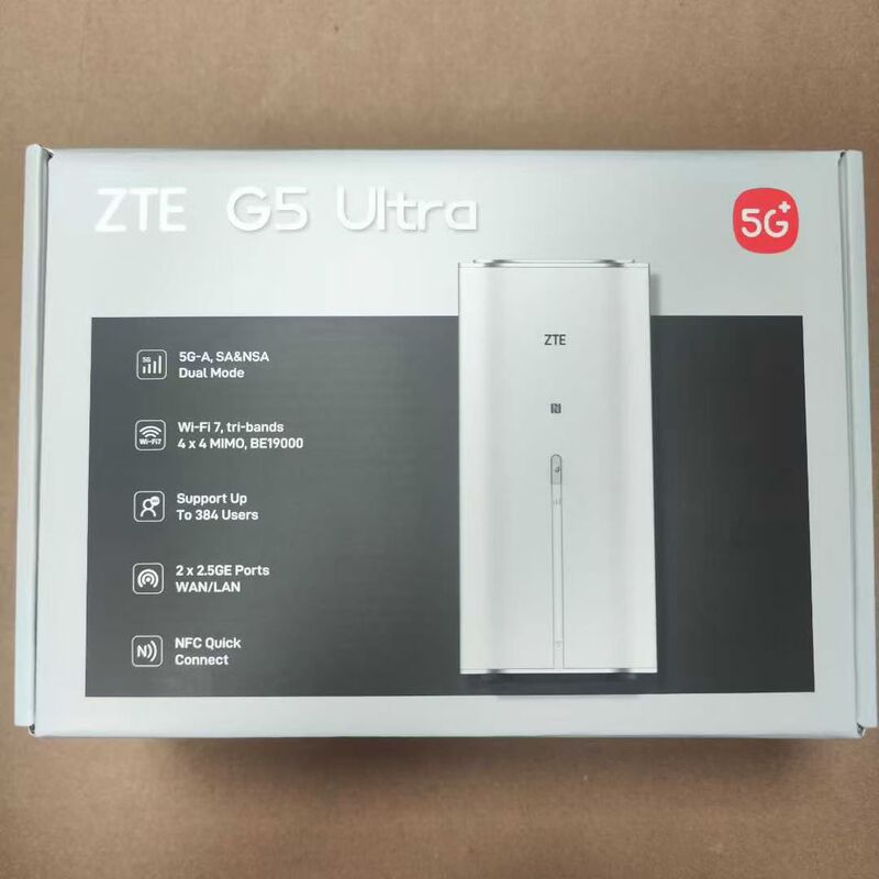 Suitable for Zte G5 Ultra Zte Mc8531 Qualcomm X75 Chip High-Speed 5g Network Wifi7 Router