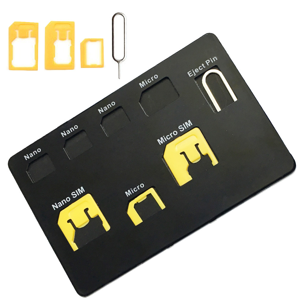 Ultra-slim sim card adapter: nano to standard converter ...