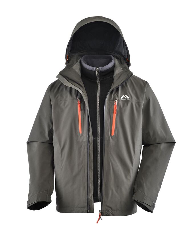 Columbus K0Lum Outdoor  Gtx Men's Three-In-One Jacket Windproof and Waterproof Velvet Warm Columbus