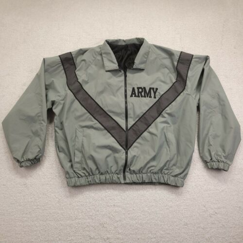 US Army ARMY IPFU Training Suit PT Jacket Grey Multi-Size Cut Label Stock
