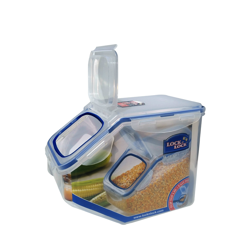 Music Buckle Music Buckle Refreshing box rice barrel Kitchen Storage Box Storage Tank Rice Tank Rice Box Moisture damp Damp Insect Rice Bucket HPL700