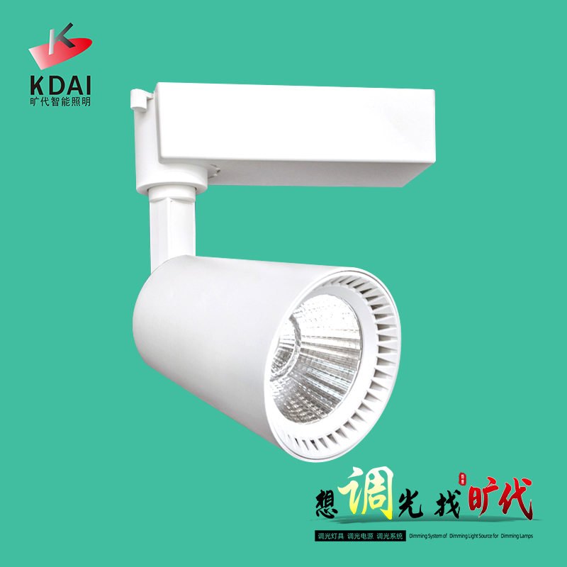 LED adjustable light mounted ceiling-mounted COB track light downlight 10W clothing store showroom spotlight lamps