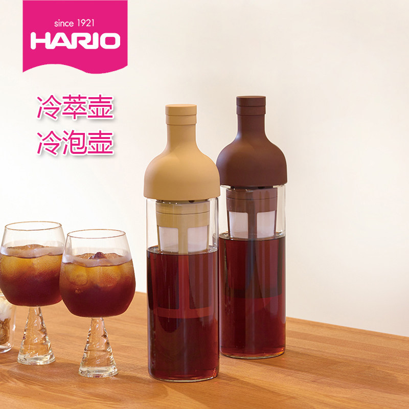 Japan HARIO COLD EXTRACTION POT HEAT RESISTANT GLASS COLD BREW POT JUICE MAKER ICE DROP COFFEE MAKER ICE BREWING TEAPOT FIC SPOT