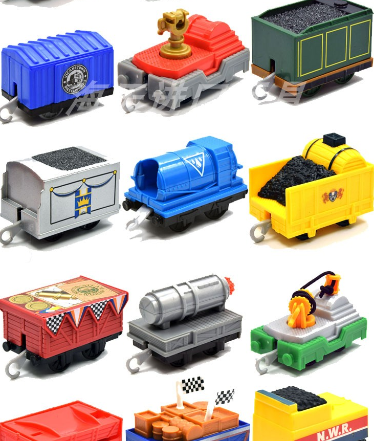 Master electric rail train James Percy Gordon Henry Emily Henry Toby matching carriage universal
