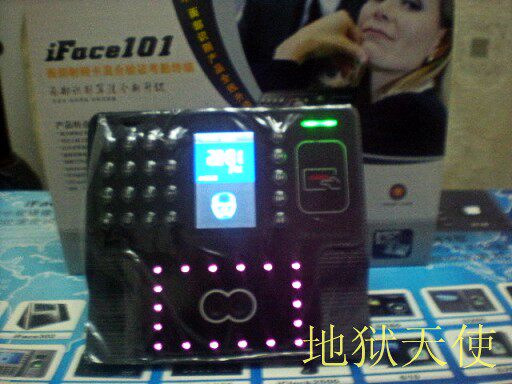 CCC smart iFace 101 swipe face attendance machine and ifce white package can be customized