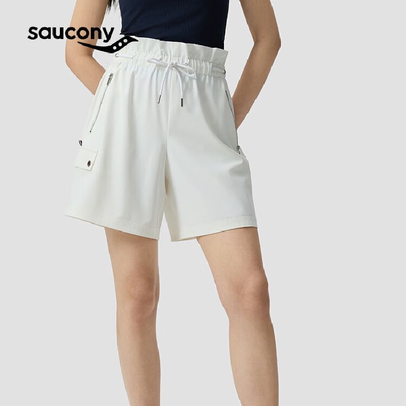 Saucony/Saucony Women's Urban Lifestyle Series Shorts Comfortable Versatile Casual Pants Sports Official Warehouse Direct Delivery