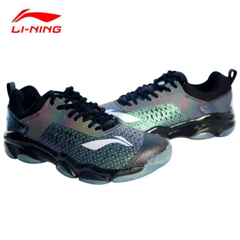 Giày cầu lông Li Ning chính hãng mới 18 năm jordan xám trắng