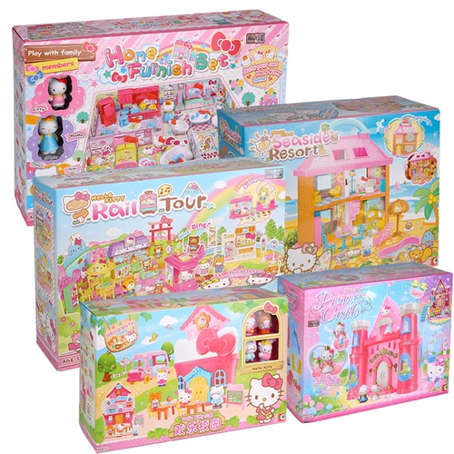 Hello Kitty, hello kitty, комплект, кукла, семейная мебель