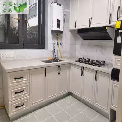 Aluminum alloy overall cabinet overall custom frame kitchen?Car household all-aluminum cabinet door panel material stainless steel countertop