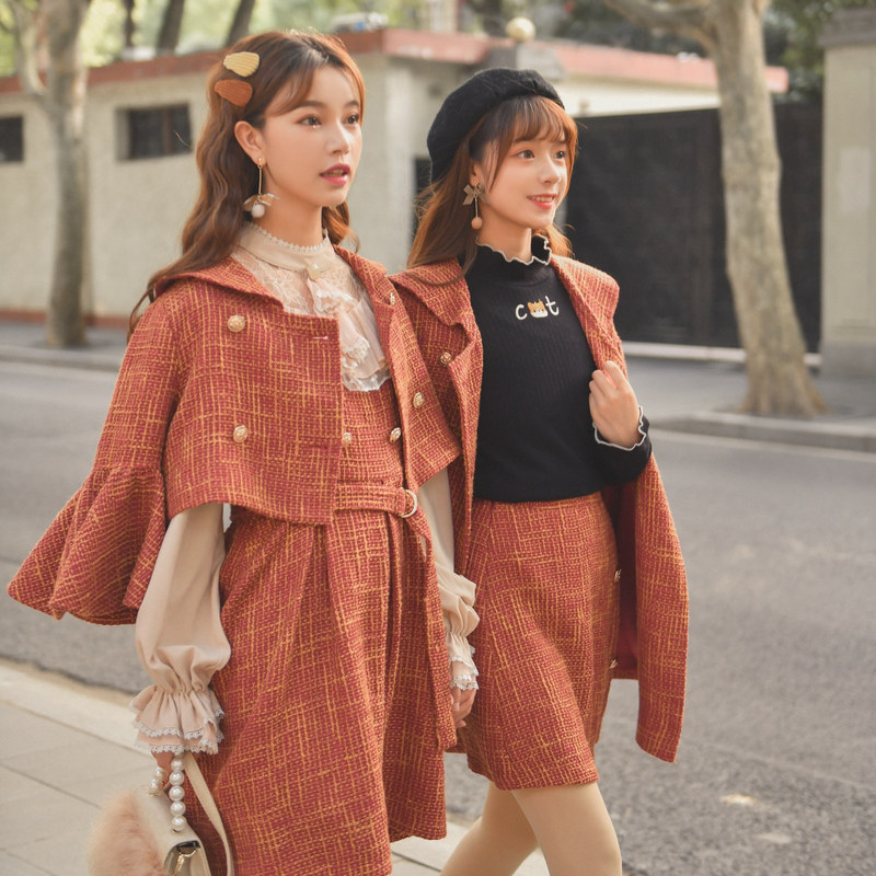 Original Mori Women's Department Rocky Dress Autumn Winter Dress New Aword Dress Girldress 2021 New Temperament