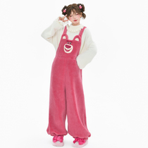 Strawberry Bear Toys Mobilize Original Sen Tribe Cute Meng Softsister Lantern Pants Winter