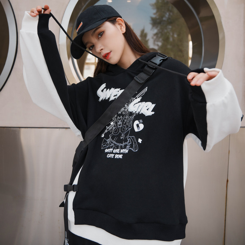 Original Sen Women's Tribe Designed to Fry Street Costumes on both sides wearing tide - cool suits and sweet 2021 new women's clothes