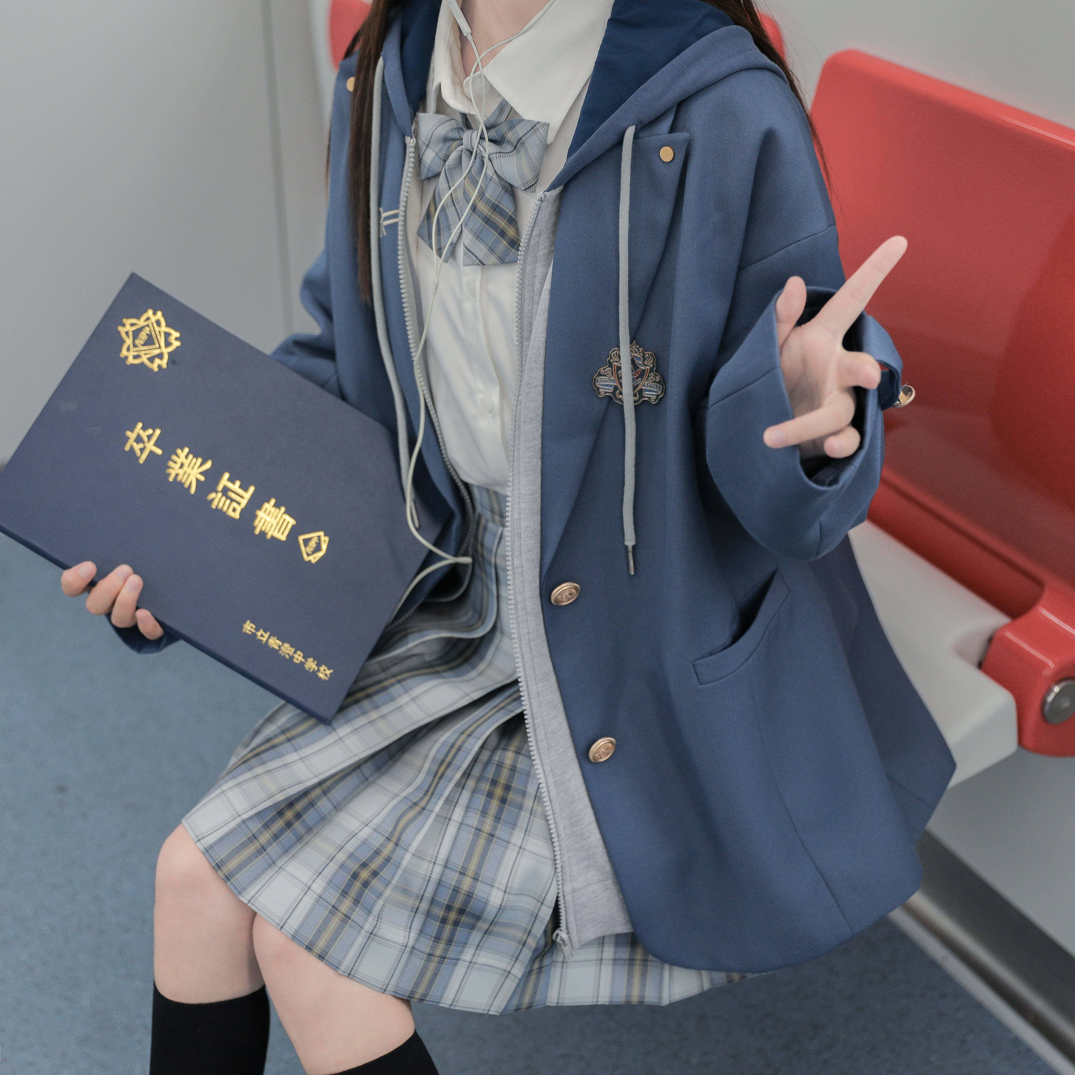 Original Mori Women's Tribe British Style School Feels Senior Fan Zilu JK Uniform Suit 2021 Autumn/Winter New Women's Clothing