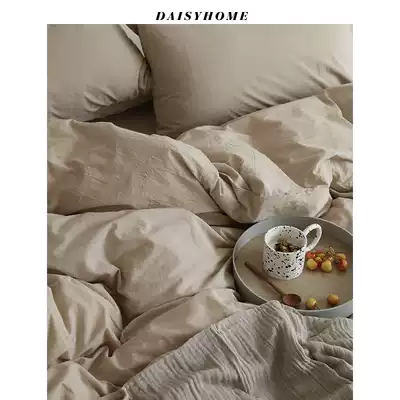 (Single product collection) water washing cotton single product quilt cover sheets bed hats pillowcase 1 2 meters 1 5 meters 1 8 meters