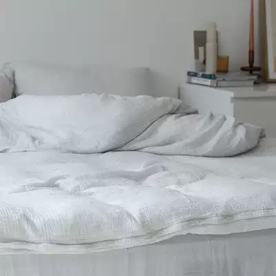 DAISYHOME spring and summer cotton washed three-layer yarn DRY, soft and breathable four-season constant temperature four-piece set Nordic style