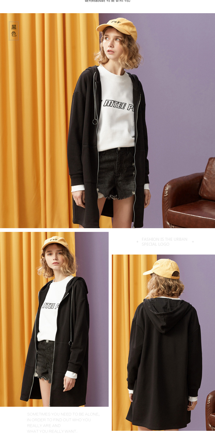 Sweatshirt femme METERS BONWE  METERSBONWE en Coton - Ref 3217381 Image 14