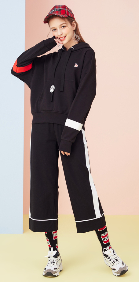 美特斯邦威卫衣女2018春季新款女装官方迪士