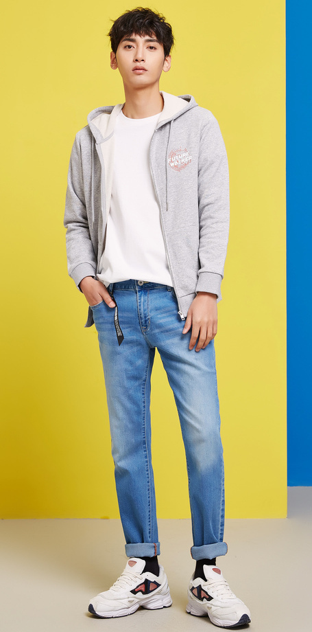 Sweatshirt homme METERS BONWE  METERSBONWE en Coton - Ref 3128625 Image 15