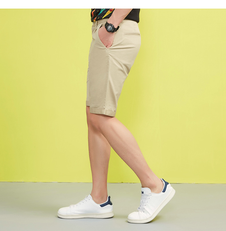 Metersbonwe quần short giản dị của nam giới mùa hè kinh doanh đô thị thanh niên nam năm-quần thời trang di chuyển quần short jean nam