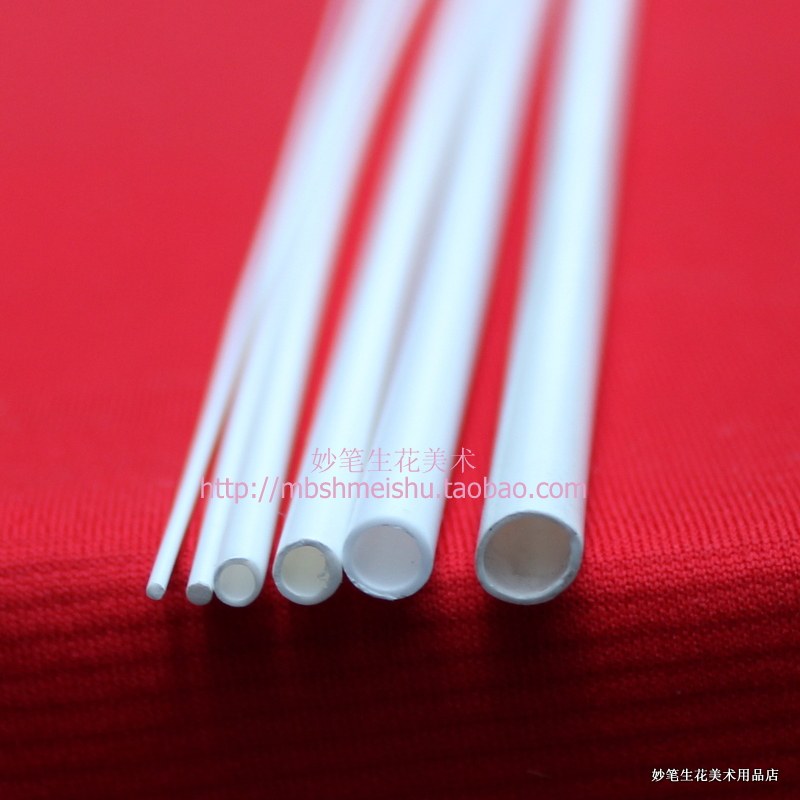 10 construction sand tray model material model pipe ABS plastic pipe stick round pipe diameter 1mm-10mm