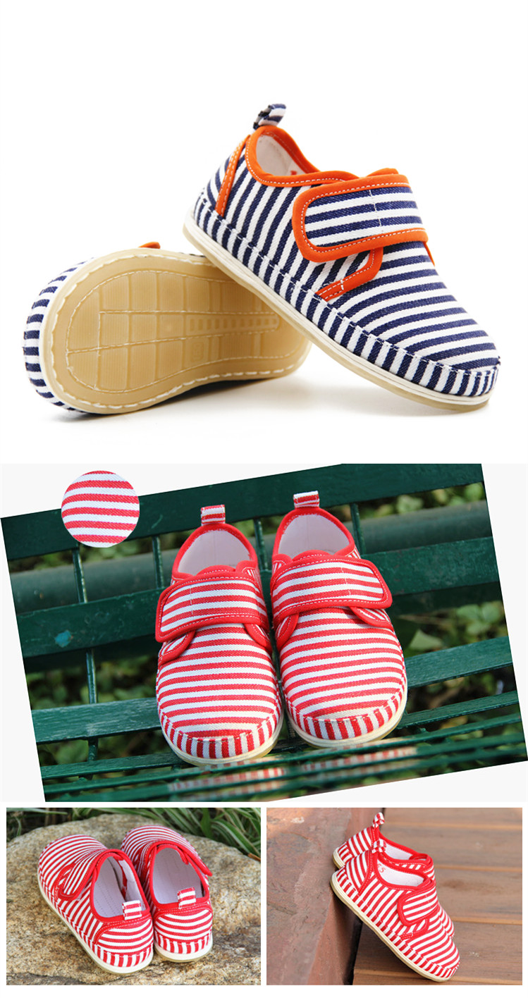 Chaussures enfants en tissu en coton pour printemps - semelle Melaleuca - Ref 1046953 Image 48