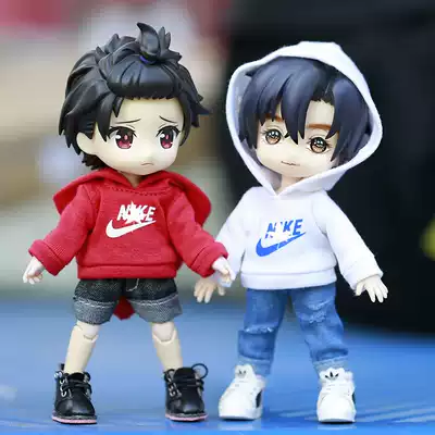 ob11 baby clothes sports and leisure hoodie 12 points bjd GCS clay person body9 YMY plain doll clothes