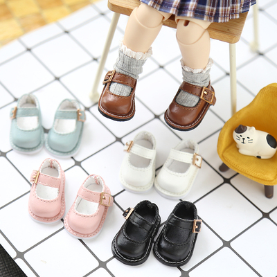 taobao agent Small 6 -point BJD baby shoes Big Fish Fish Fish Corgi GL through Jacoosun fleshy small leather shoes