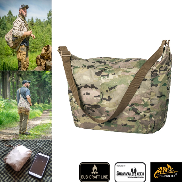 HELIKON Slim Fits Shoulder Skin Bag Back-up Tactical Travel Outdoor Messenger Bag