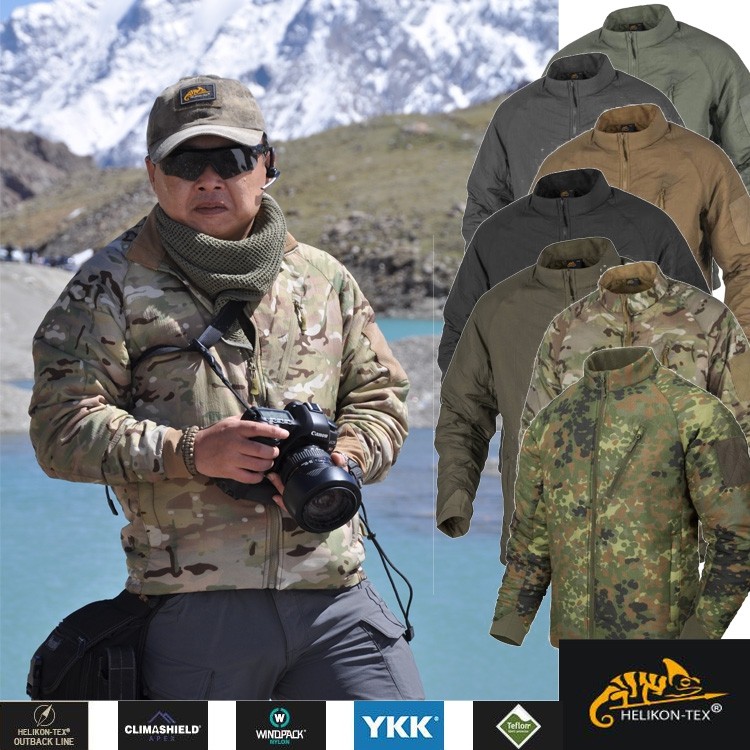 HELIKON Heliken C cotton light waterproof insulation with hatless tactical outdoor wolfhound cotton suit