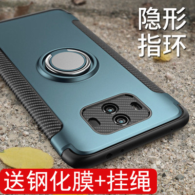 Huawei mate10pro mobile phone protective shell MT10 silicone all-inclusive anti-fall armor protective sleeve ring ultra-thin men and women