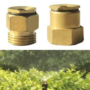 4 points DN15 all-copper adjustable centrifugal nozzle lawn sprinkler irrigation nozzle cooling atomization nozzle gardening