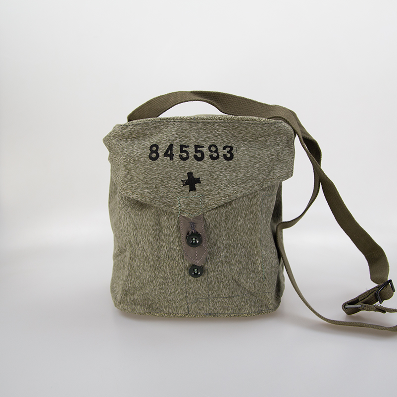 Swiss Army Old Fashioned Public Hair Pepper Salt Medical Kits Satchel 50S Vintage-Taobao