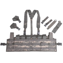U.S. military public version ACU UCP camouflage MOLLE assault tactics TAP chest hanger