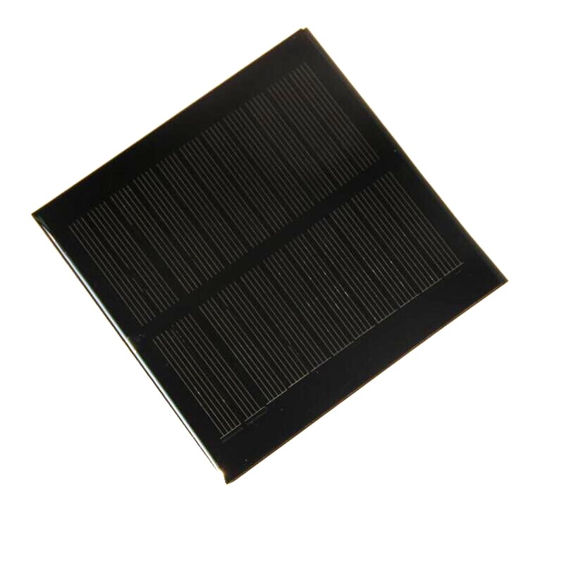 1 2W 5 5V monocrystalline silicon solar cell plate drop rubber plate DIY solar charger 98 * 98MM