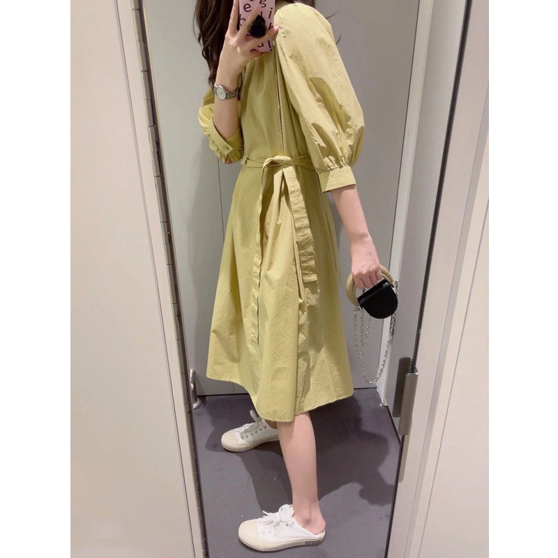 2022 new spring method style foreign dress women's summer niche design skirts senior sense herbenwind small and slim fit