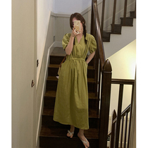 2022 new spring and autumn one-piece dress womens style design sensation Little crowddy The thin temperament is popular this year