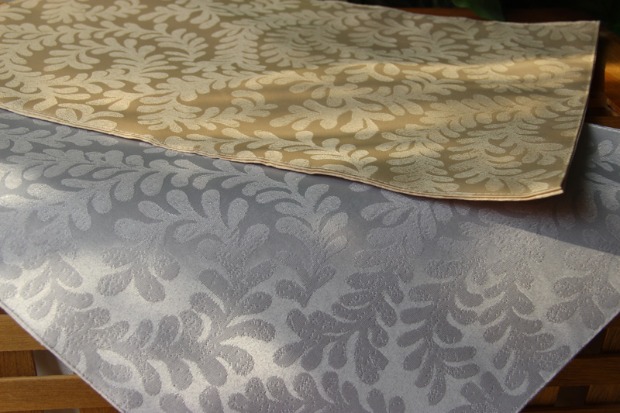 Tây pad mat mat bảng - satin jacquard đoạn văn, trang trí Châu Âu - Khăn trải bàn mẫu khăn trải bàn tròn đẹp