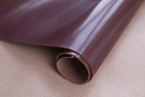 Leather spot Japanese hip back Tochigi saddle leather wine red cut leather first layer leather handmade leather