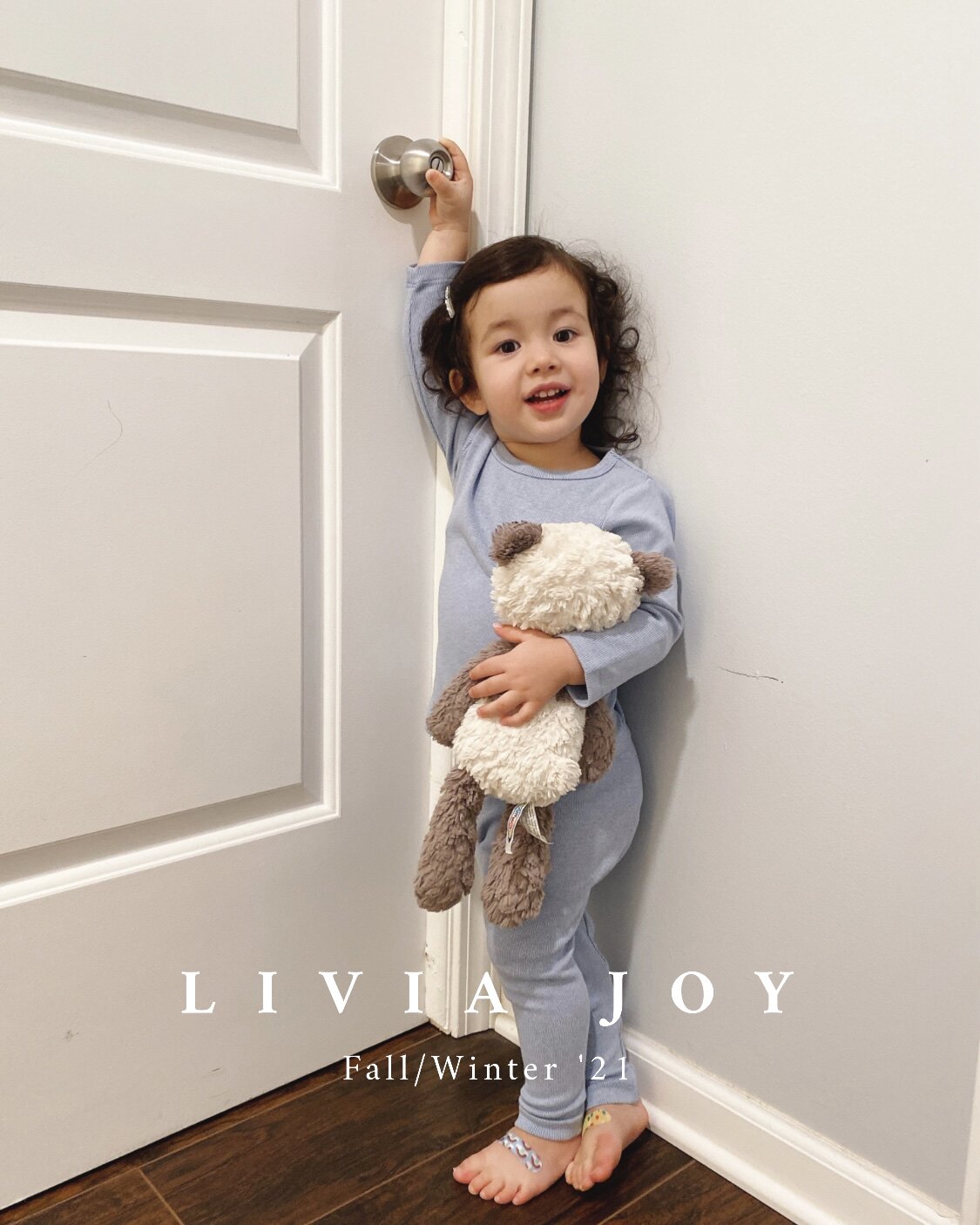 Livia Joy spring children's pajamas baby children's home clothes autumn clothes sanitary pants two-piece set