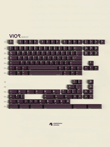 Pbtfans vior Purple Semina Probustering Powder Machinery Кепки ABS оба -Оригинальные высокие места