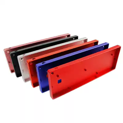 keyboard case 60%customized mechanical keyboard case pokerGH60 anode aluminum alloy low case